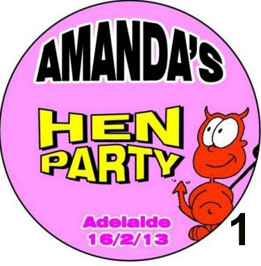 Hen Night Rosettes Larger Centre - Image 32