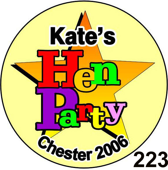 hen night badge