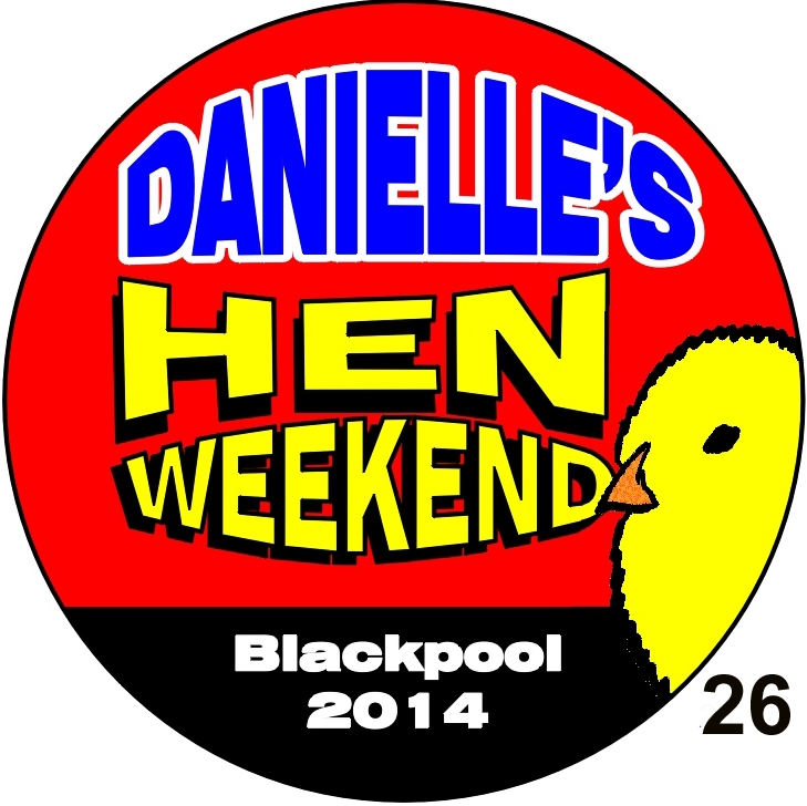 hen night rosette