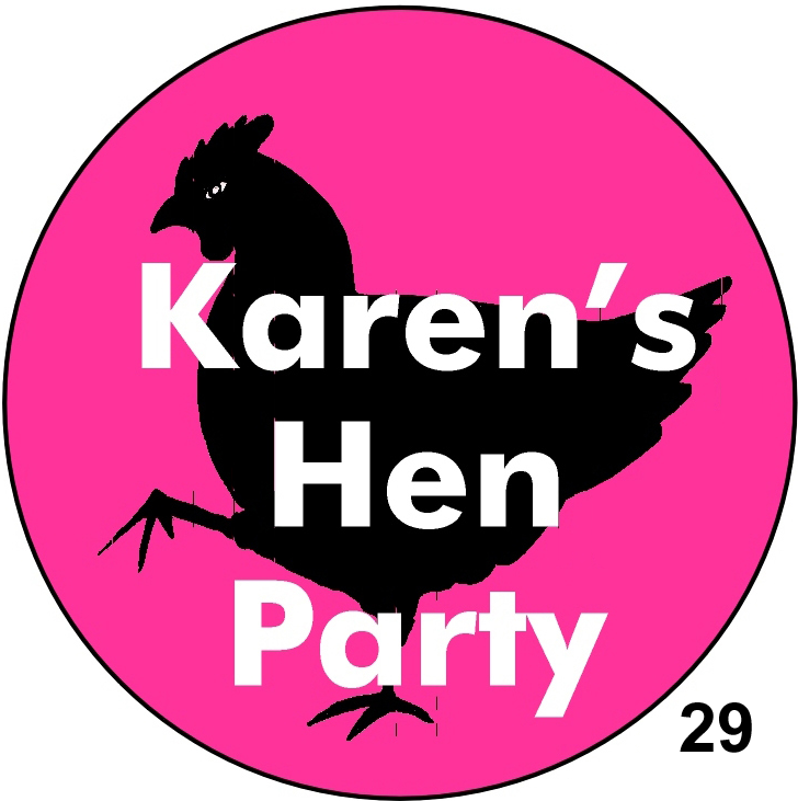 hen night rosette