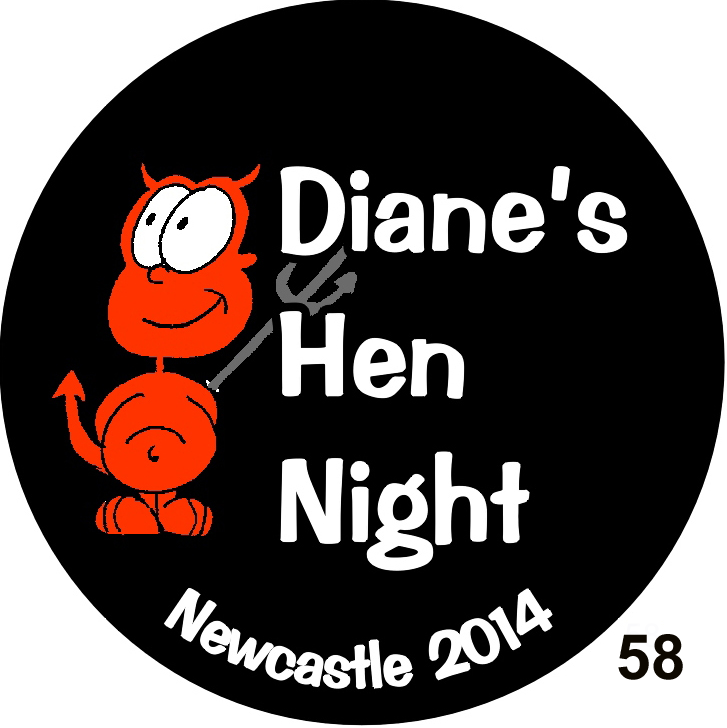 hen night rosette