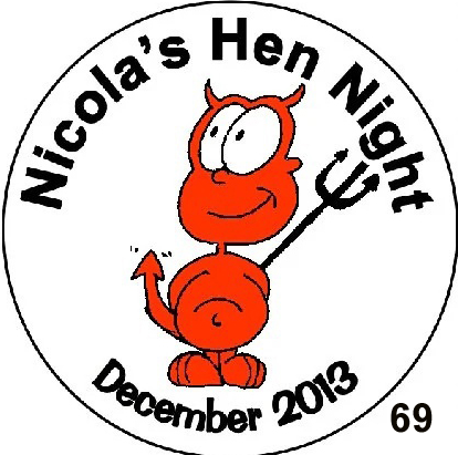 hen night badge
