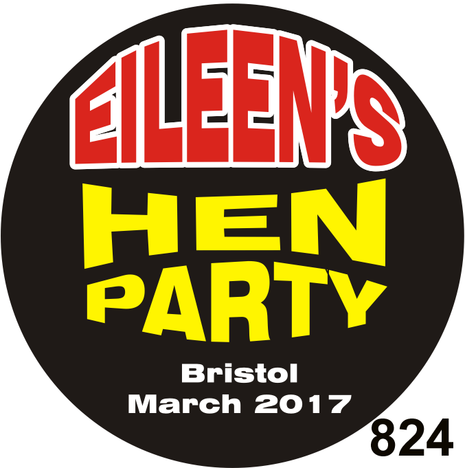 hen party badge