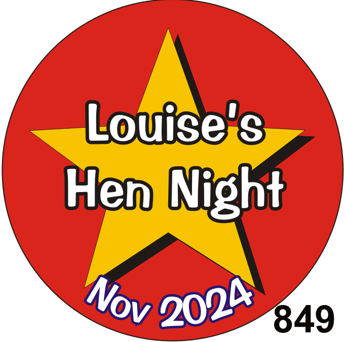 hen party badge