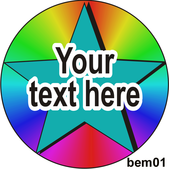 Award, celebration and Event Rosettes - Larger Centre - Image 26