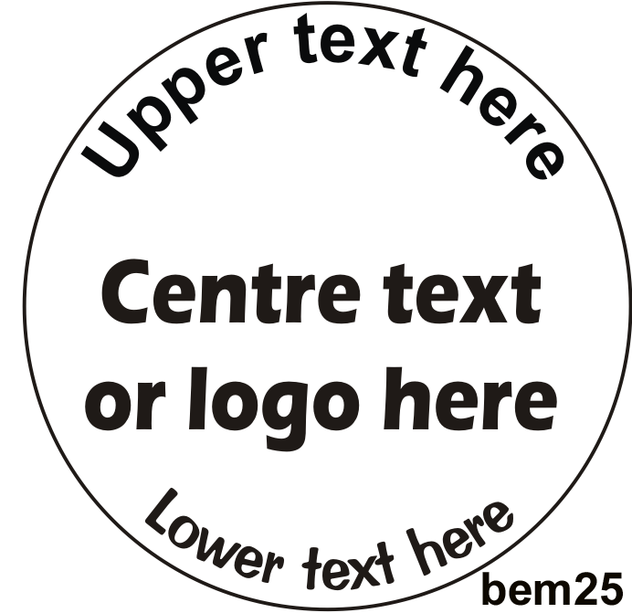 company logo badge