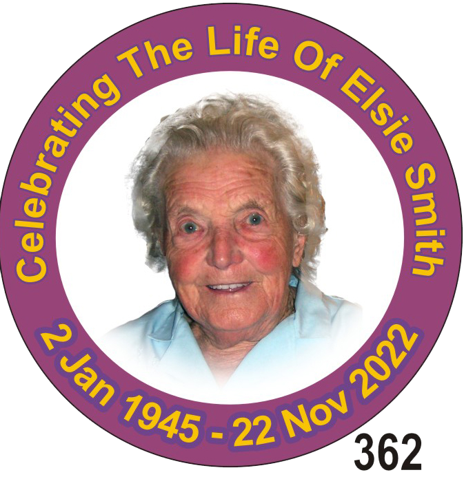 personalised funeral rosette centre