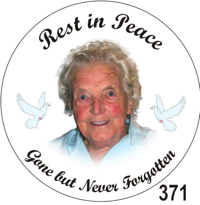 funeral badges