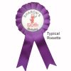 personalised birthday rosette